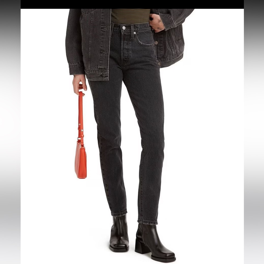 Levi's® 501 High Rise Skinny Jeans (Short)